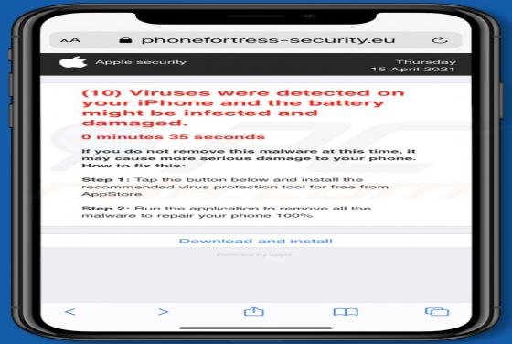 (10) Viruses Were Detected On Your iPhone POP-UP Betrug (Mac)
