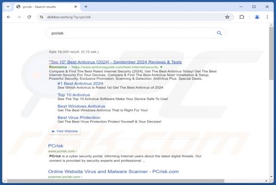 Doktox.com Weiterleitung