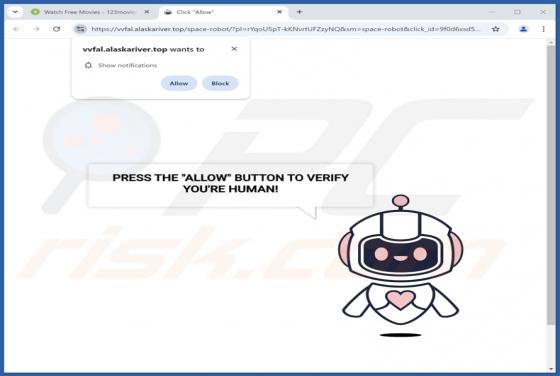 Alaskariver.top Werbung