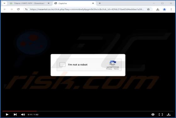 Resertol.co.in Werbung