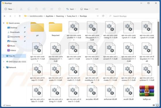 RoxiApp Unerwünschte Anwendung