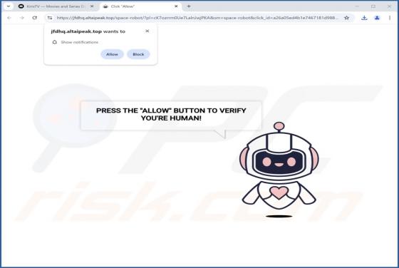 Altaipeak.top Werbung