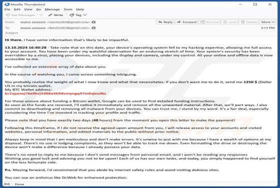 Operating System Fell To My Hacking Expertise Email Betrug