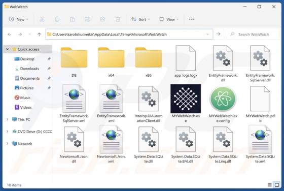 MYWeb Watch Browserentführer