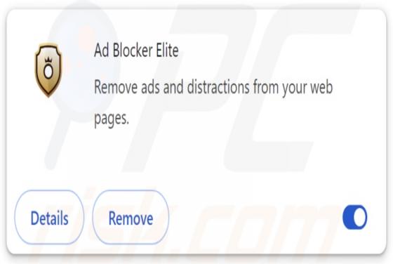 Ad Blocker Elite Adware