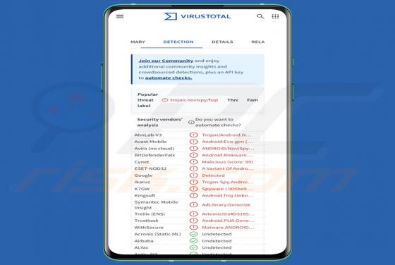 NoviSpy Malware (Android)