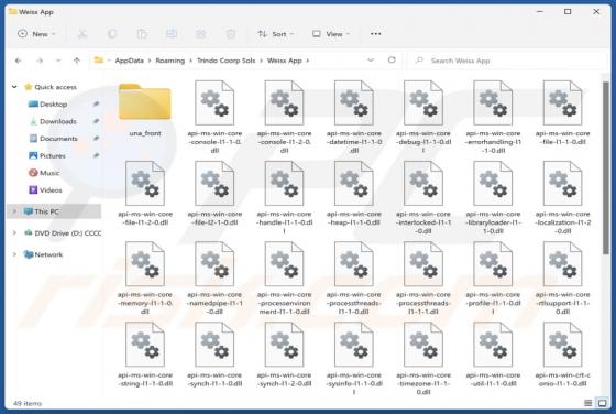 Weisx App Unerwünschte Anwendung