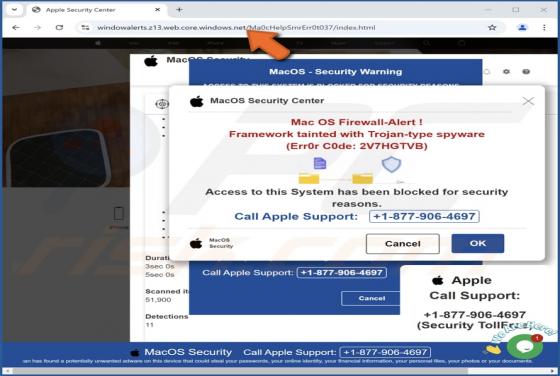 Mac OS Firewall-Alert POP-UP Betrug (Mac)