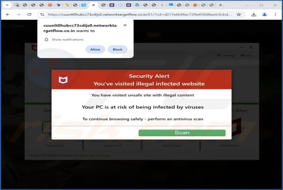 Networktargetflow.co.in Werbung