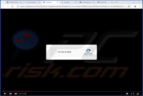 Safaran.co.in Werbung