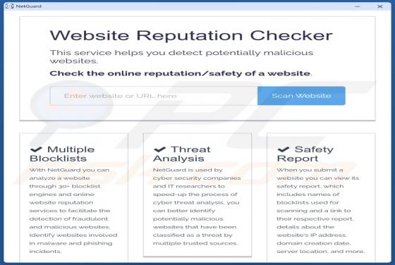 NetGuard Potenziell unerwünschte Anwendung