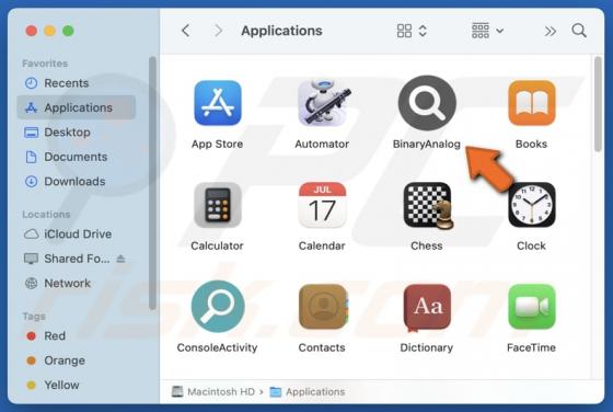 BinaryAnalog Adware (Mac)