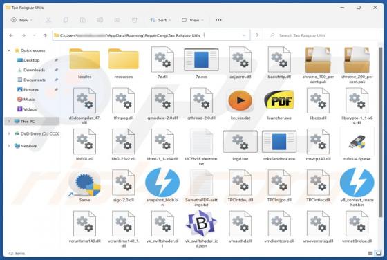 Tao Raiqsuv Utils Unerwünschte Anwendung