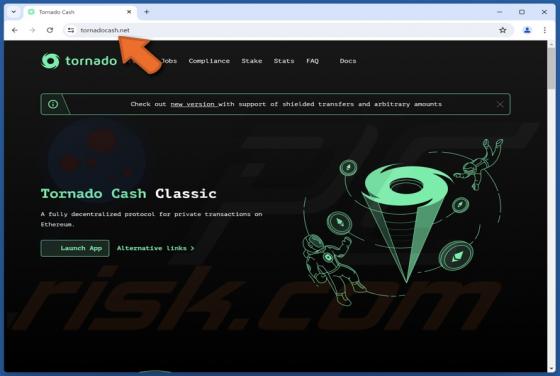 Tornado Cash Betrug