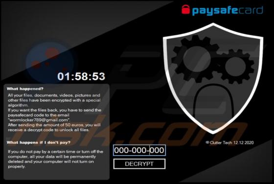 WormLocker Ransomware