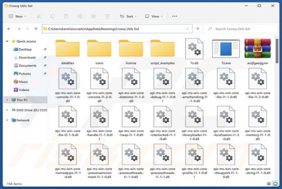 Crowq Utils Sol Unerwünschte Anwendung