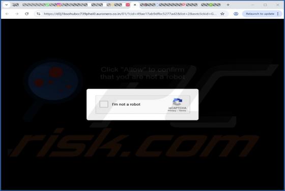 Auronero.co.in Werbung