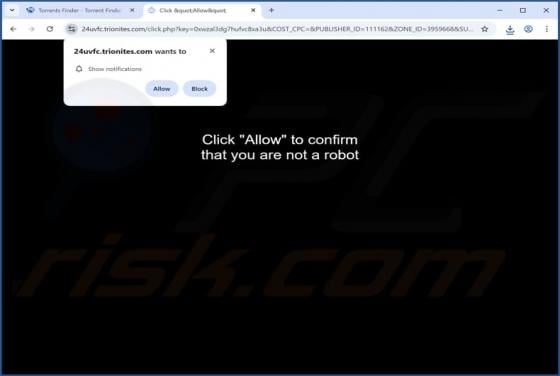 Trionites.com Werbung