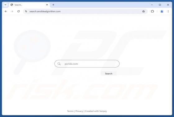 Search.ansiblealgorithm.com Weiterleitung