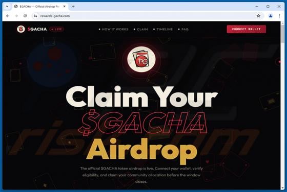 PowerGacha ($GACHA) Airdrop Betrug