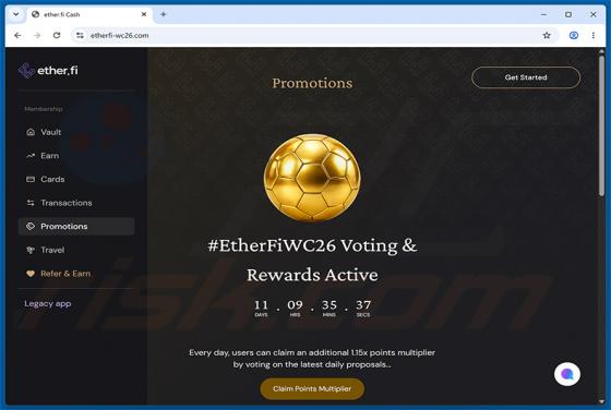 EtherFiWC26 Voting Rewards Betrug