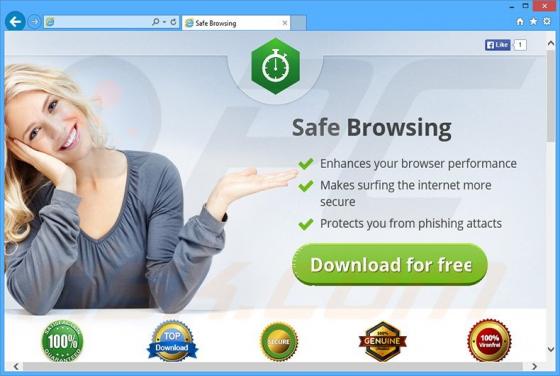 Safe Browsing Werbung