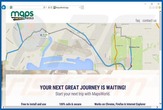 MapsWorld Werbefinanzierte Software