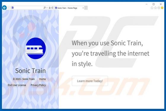 Sonic Train Werbefinanzierte Software