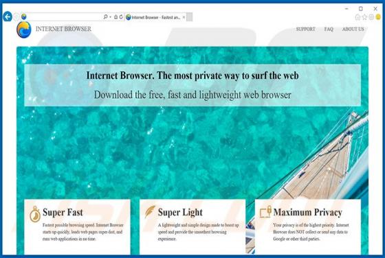 Internet Browser Werbefinanzierte Software