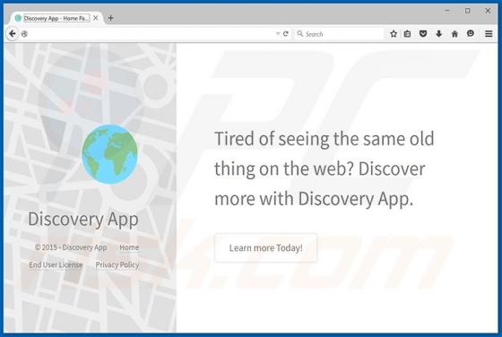 Discovery App Werbung