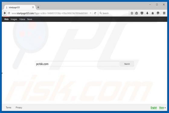 Istartpage123.com Weiterleitung