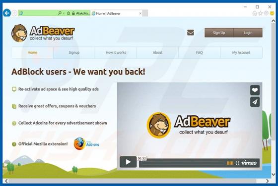 AdBeaver Werbung