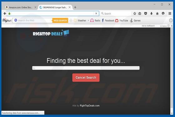 RightTopDeals Werbung