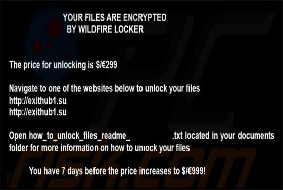 WildFire Locker Epressersoftware