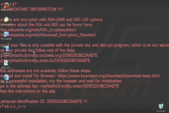 Zepto Erpressersoftware