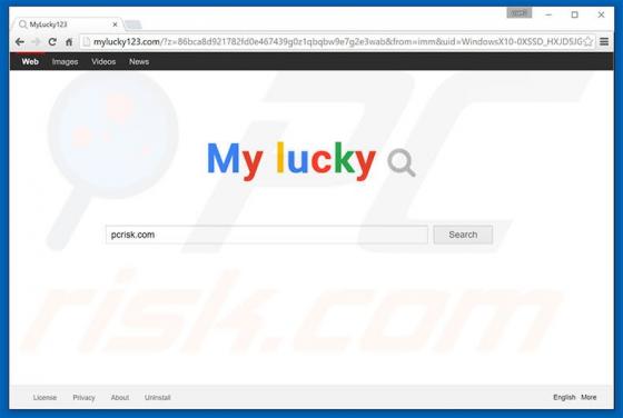 Mylucky123.com Weiterleitung