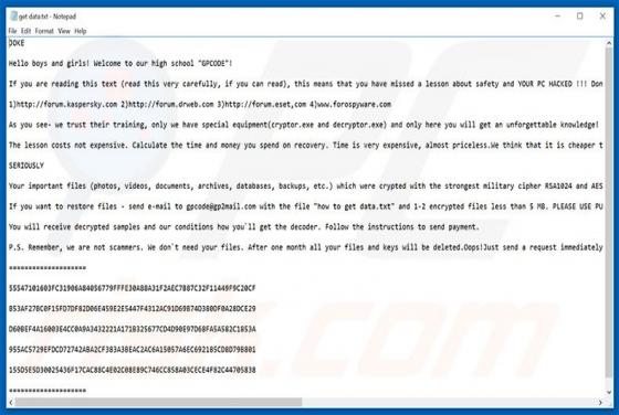 .LOL! Erpressersoftware