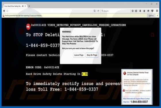 You Have A ZEUS Virus Schwindel