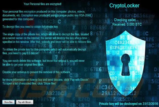 *.cryptolocker Erpressersoftware