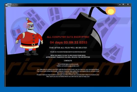 Merry Christmas Erpressersoftware