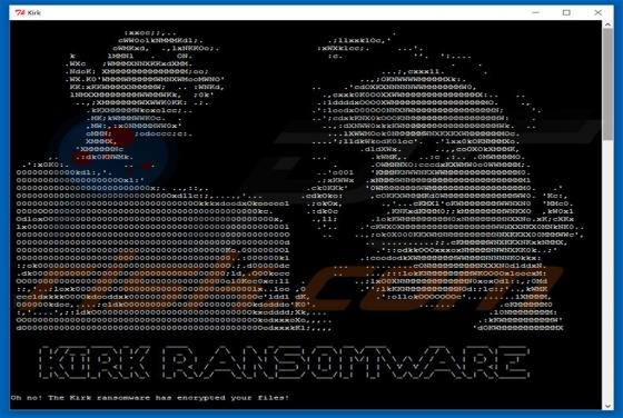 Kirk Erpressersoftware