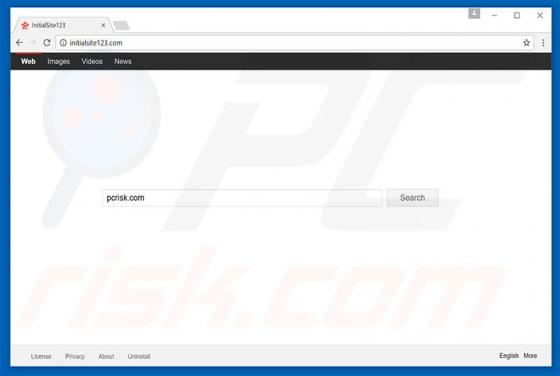 Initialsite123.com Weiterleitung