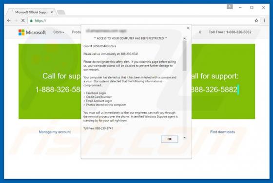 Access To Your Computer Has Been Restricted Schwindel