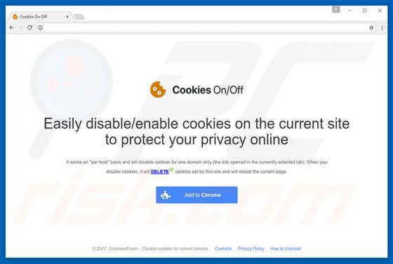 Cookies On-Off Werbefinanzierte Software