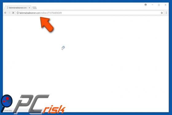 Ladomainadeserver.com Weiterleitung