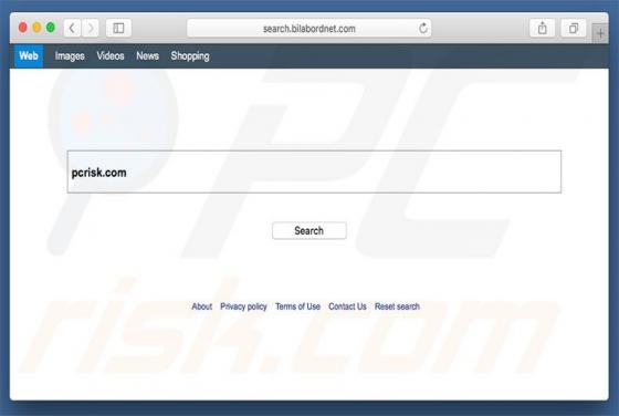 Search.bilabordnet.com Weiterleitung (Mac)