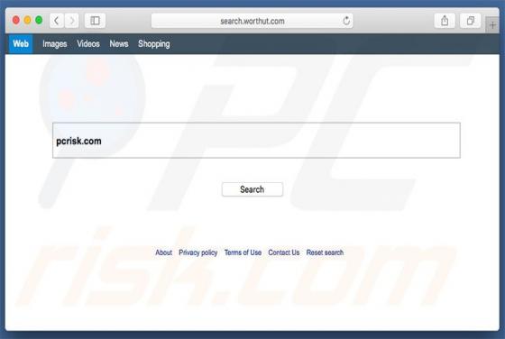 Search.worthut.com Weiterleitung (Mac)