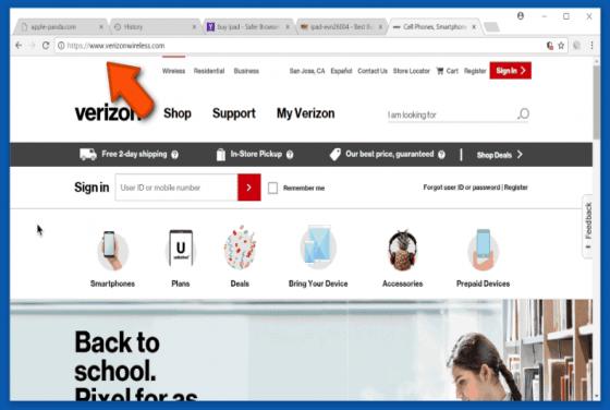 Apple-panda.com Weiterleitung