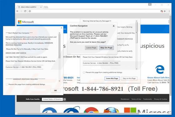 Microsoft Has Detected A Porn Virus Schwindel