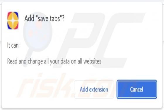 Save Tabs Werbefinanzierte Software